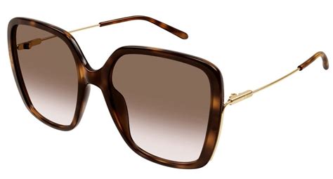 chloe tortoise shell glasses|Chloé CH0173S L (57 .